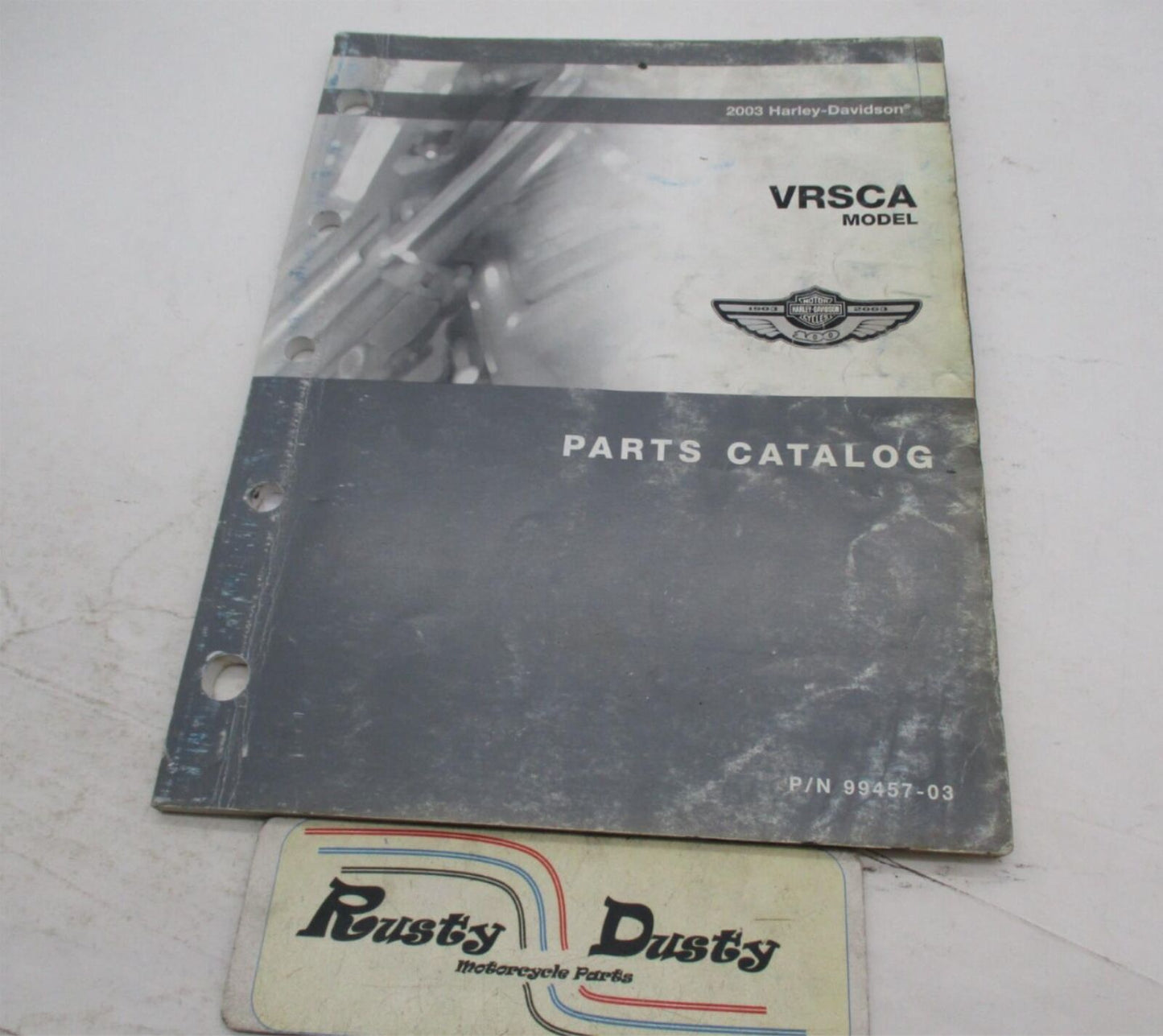 Harley Davidson Genuine Official Factory 2003 VRSCA Model Parts Catalog 99457-03