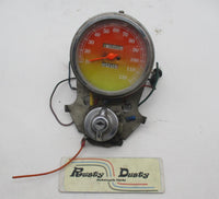 Harley Shovelhead Speedometer 120 MPH Aftermarket with Mounting Bracket