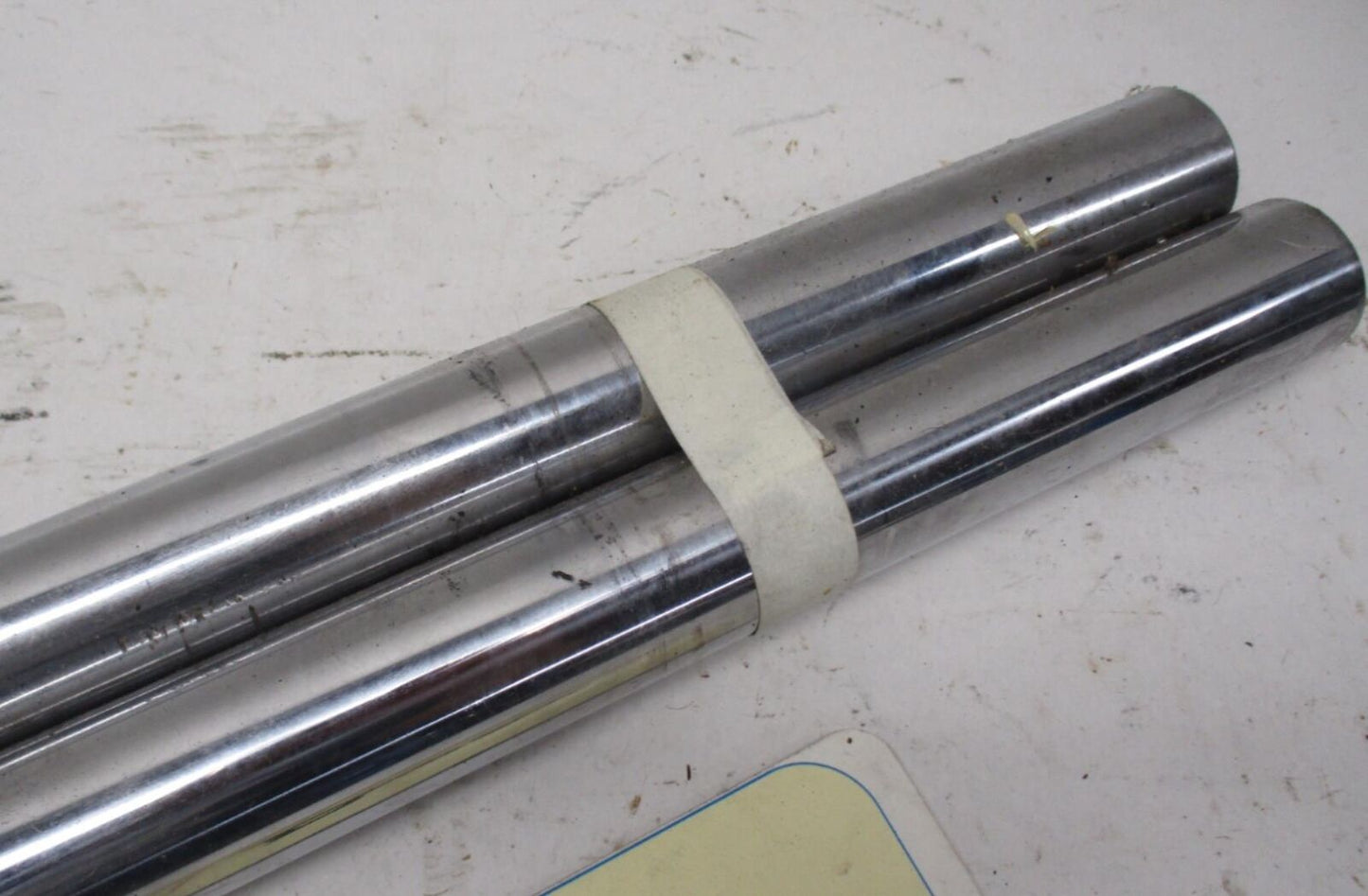 Harley Davidson 41mm Fork Tubes Pair 24-1/4" Long #3