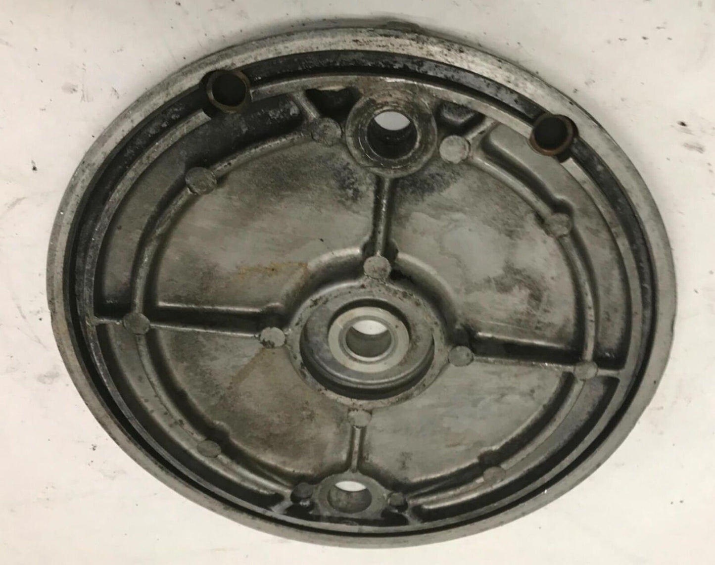 Harley Ironhead Sportster 33mm Front Brake Drum Cover 44147-64 Hamburger Drum
