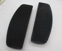 Harley Davidson Pair of Driver Floorboard Rubber Insert Pads