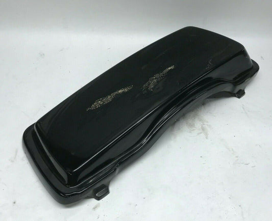 Harley-Davidson Saddle Bag Lid Left Side Touring Bagger Fiberglass 1997-13 Black