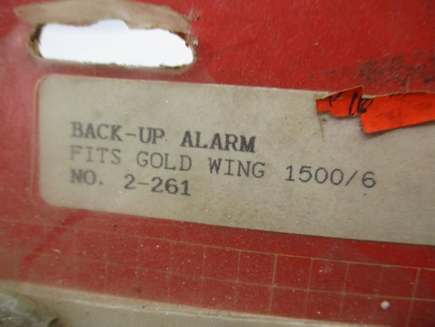 Big Bike Show Chrome Goldwing GL 1500 1600  Back Up Alarm 2-261