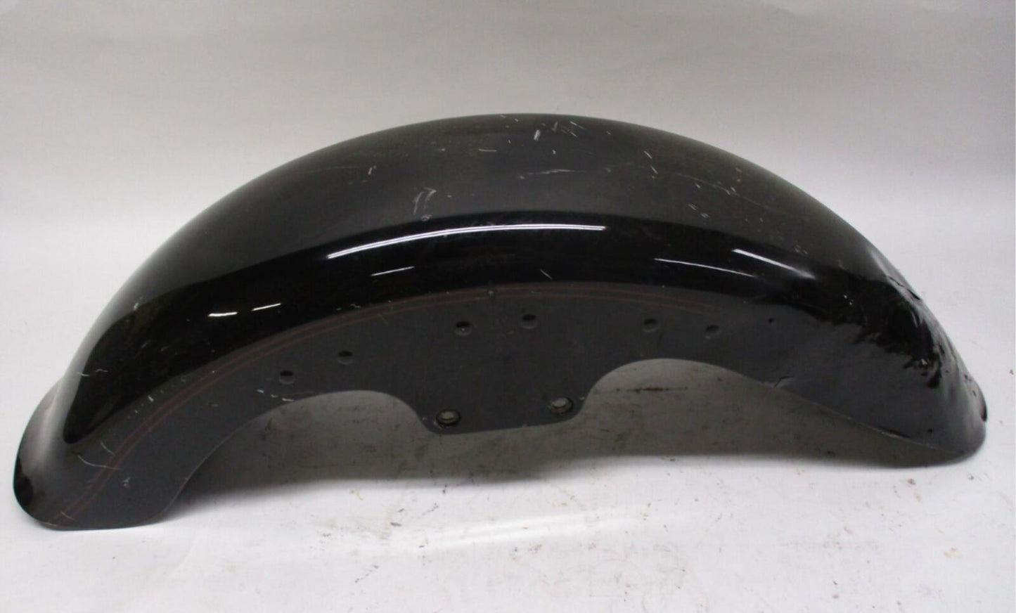 Harley-Davidson Fatboy Softail Front Black Fender Red Pin Stripe