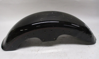 Harley-Davidson Fatboy Softail Front Black Fender Red Pin Stripe