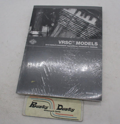 Harley Davidson Official 2010 VRSC Models Electrical Diagnostic Manual 99499-10