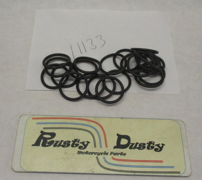 Lot (21) Harley Davidson Pushrod Cover Seal  O-Rings 11133