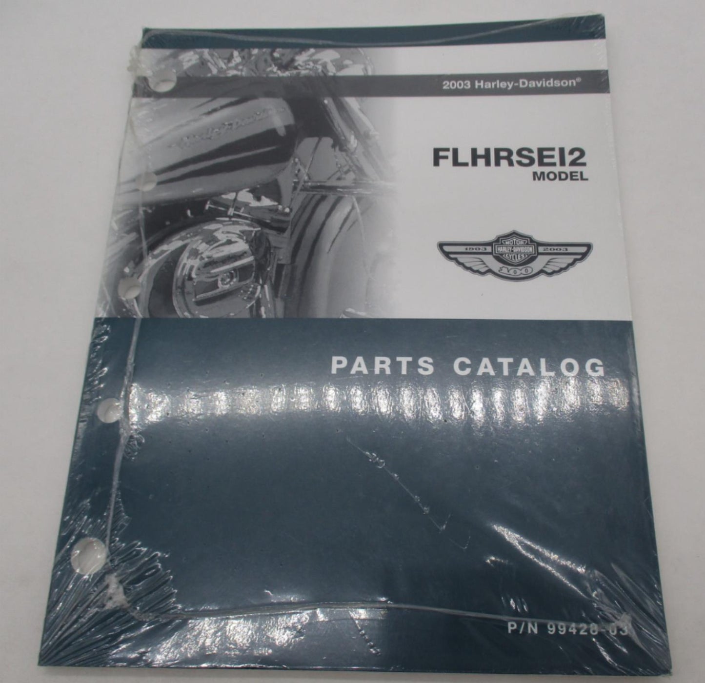 Harley Davidson Official Factory 2003 FLHRSEI2 Model Parts Catalog 99428-03
