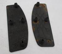 Harley Davidson Pair of Driver Floorboard Rubber Insert Pads