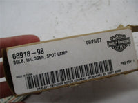 Harley Davidson Genuine NOS Halogen Spot Lamp Light Bulb 68918-98