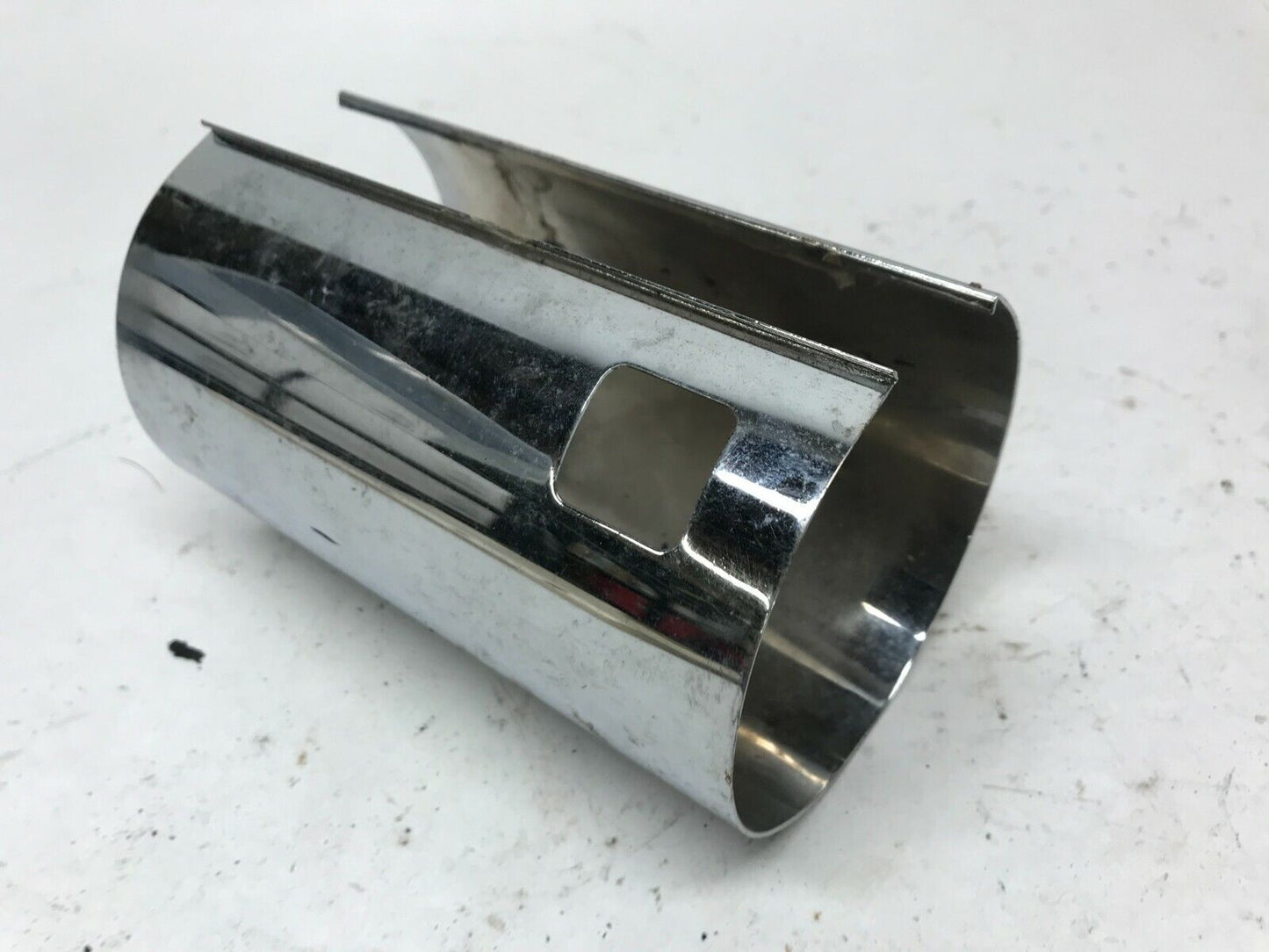 Harley Starter Cover Sleeve Chrome Big Twin 6" long