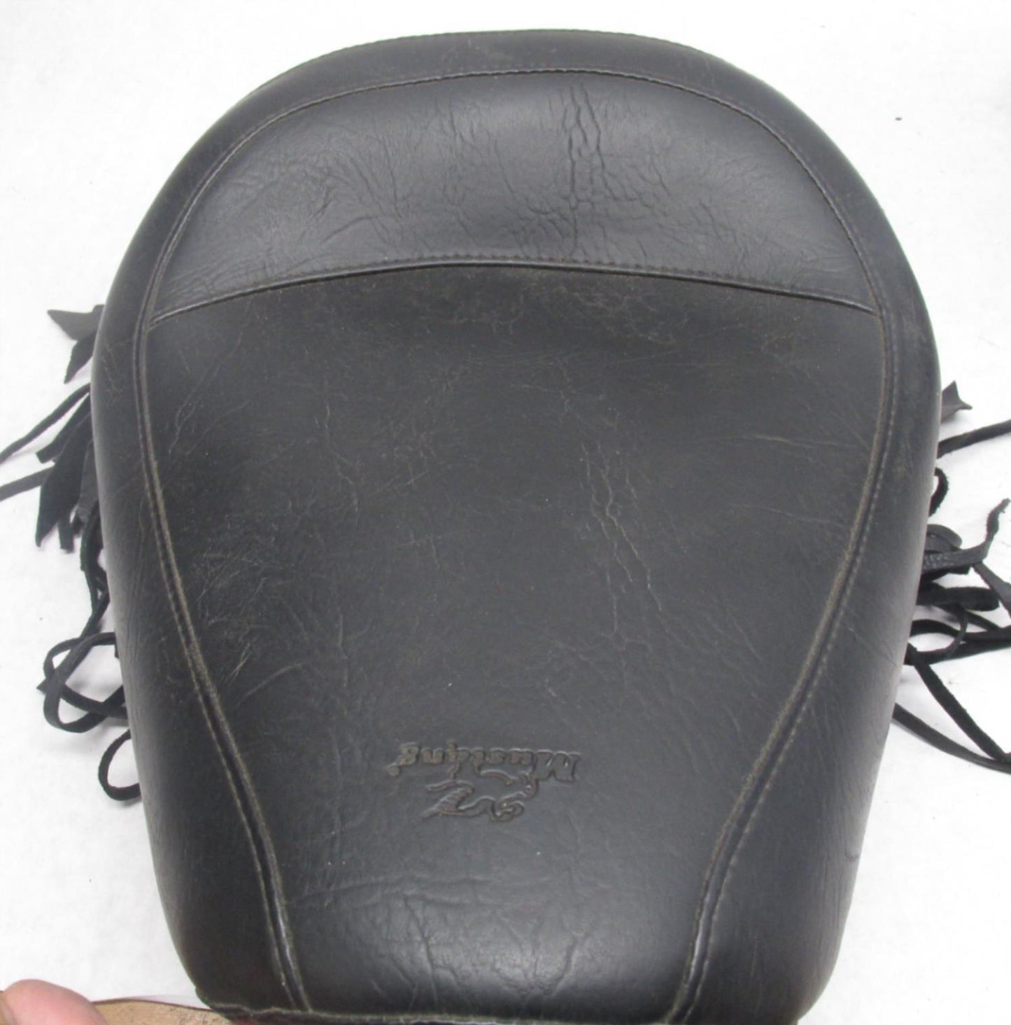 Harley Davidson Mustang Seat Chrome Studded with Conchos FX FL 58-84 75496 75340