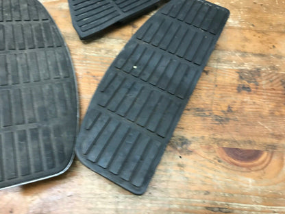 Mixed Lot of (3) Harley Davidson Floorboard Rubber Inserts Pad Footboard
