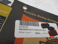 Harley Davidson Genuine NOS Braided Spark Plug Ignition Wire Kit 32039-95 XL