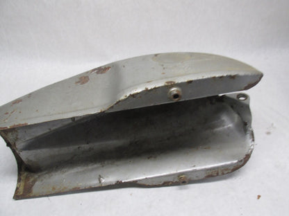 Vintage Italian Made in Itlay Silver Cafe Racer Motorcycle Gas Tank Gilera ?