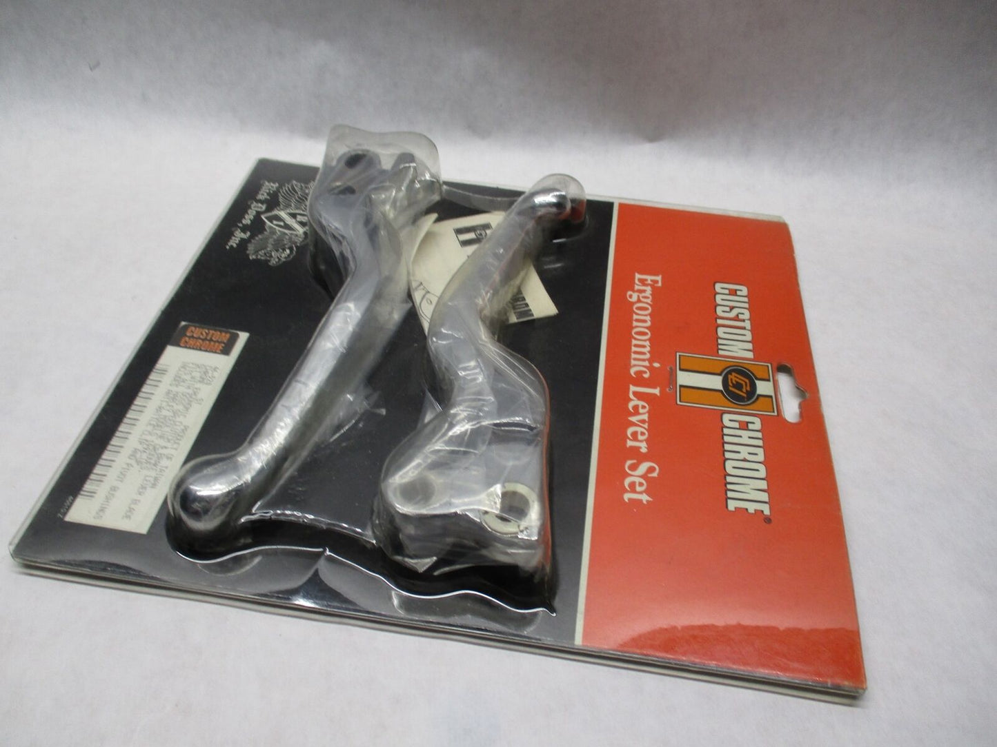 Custom Chrome Ergonomic Clutch & Brake Lever Set Blade 46-520 Doss Speedline