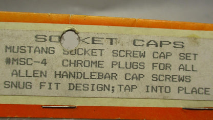 Harley Davidson Mustang Socket Screw Cap Set MSC-4