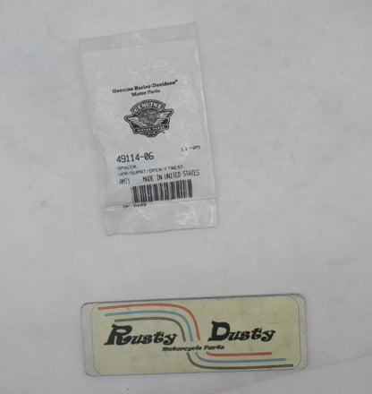 Harley-Davidson Genuine NOS Spacer Upper Footrest Support Rider 49114-06
