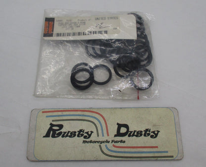 Lot of 31 Custom Chrome Harley Davidson Push Rod Cove O-Rings 54004 11118