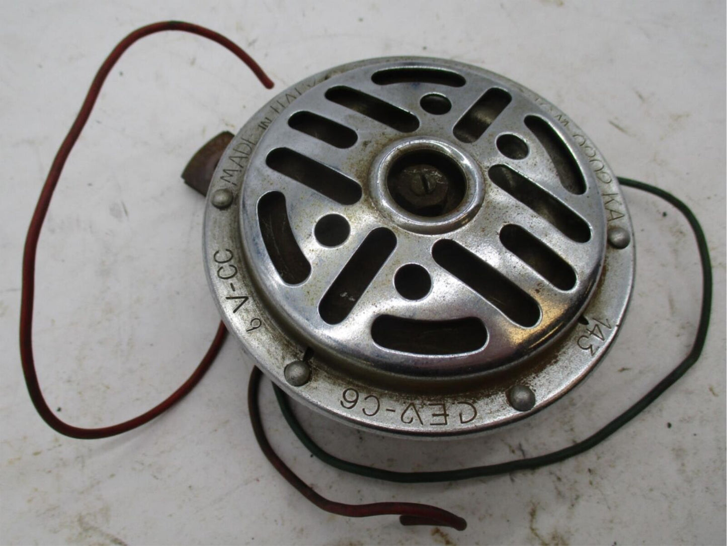 Milano Horn CEV-C6 6V CEV Horn Moto Morini Laverda Malanca Ducati Beta