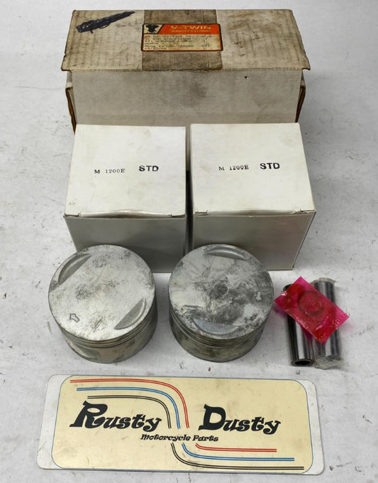 Pair of Harley Davidson XL EVO Standard Piston Kit V-Twin 11-9761