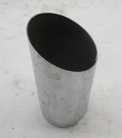 Harley Davidson Slash Cut Chrome 3" Exhaust Tip 6.5" Length