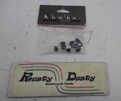 Lot of 10 Kuryakyn Harley Davidson Black End Plug Allen Bolt 8111