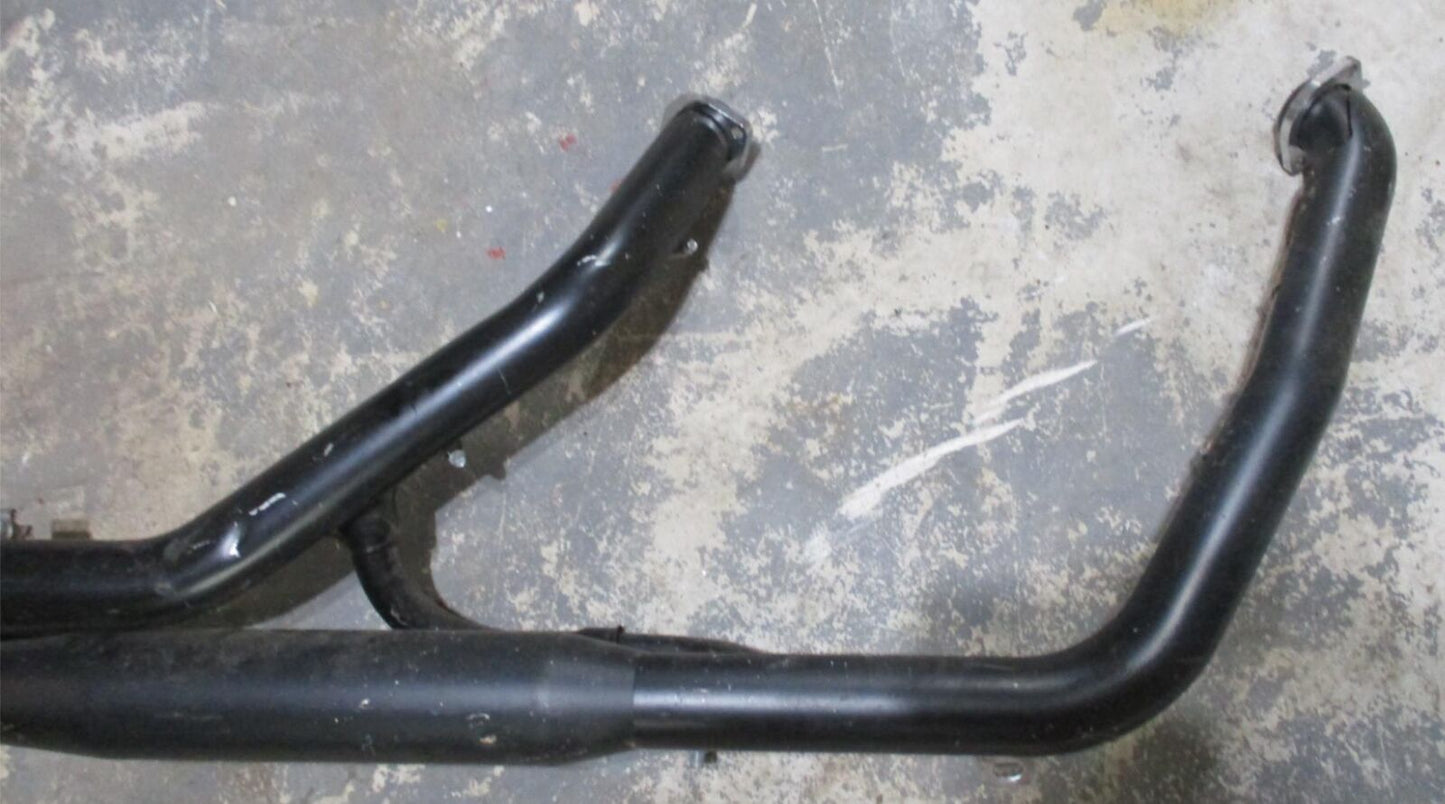 Harley Davidson FXS Blackline Softail Stock Black Exhaust System 65953-01 #2