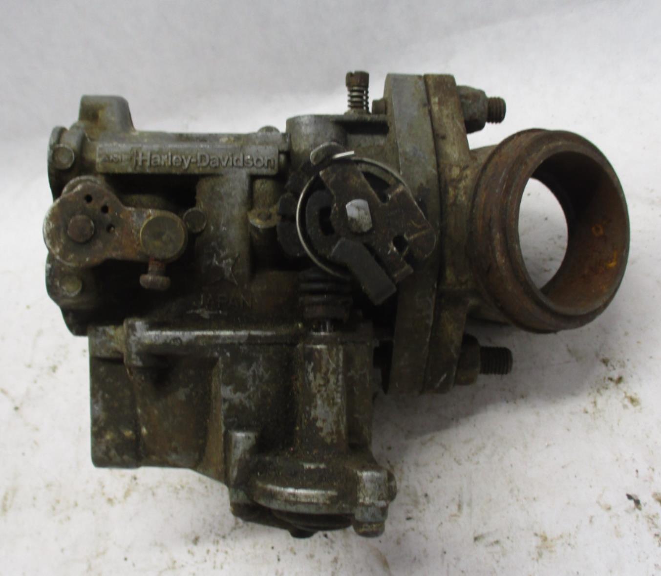 Harley Davidson Carb Carburetor Assembly OEM Stock w/ Manifold