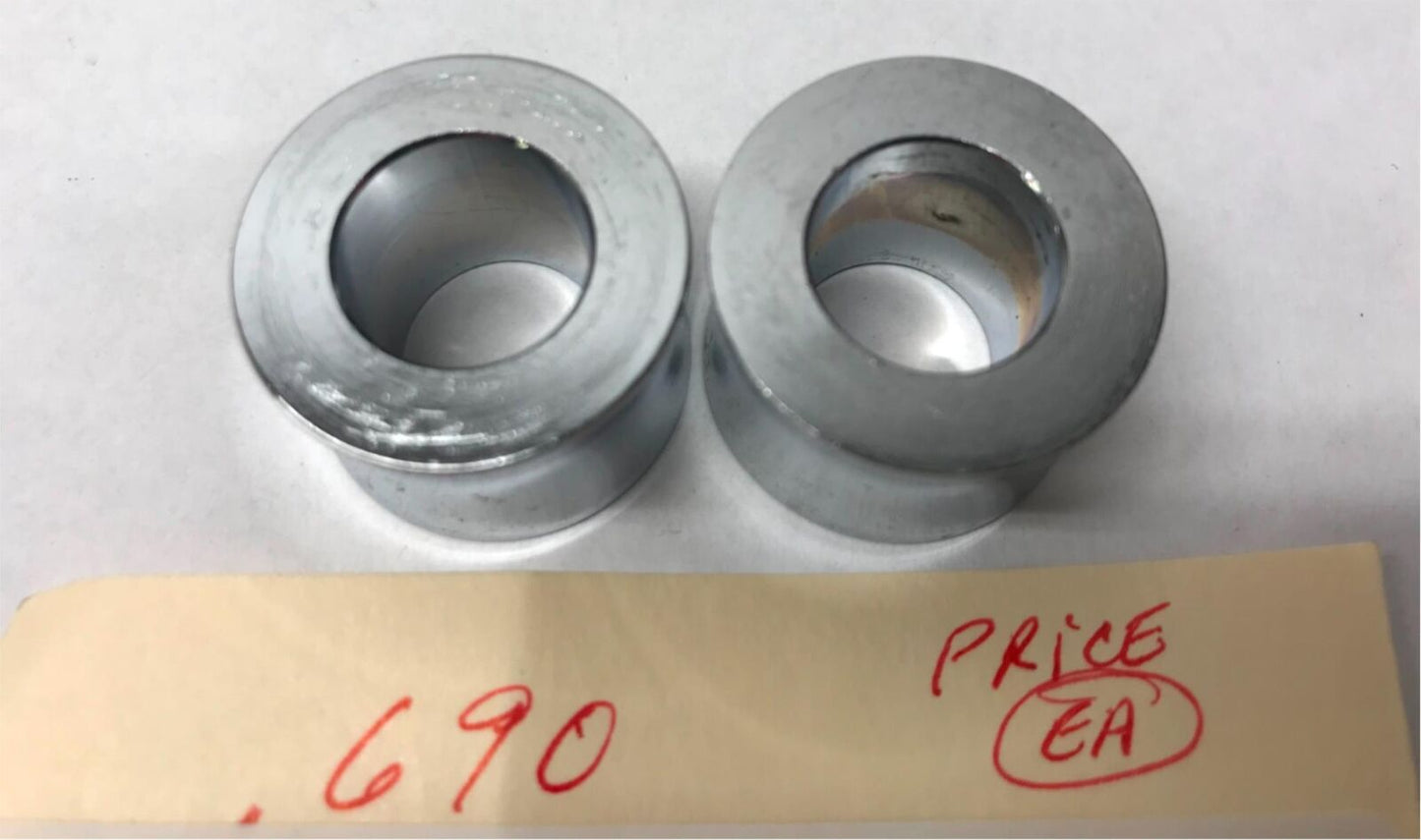 Wimmer Chrome Spacers W01-154 .690 Harley Chrome
