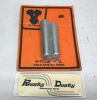 V-Twin Harley Billet Fat Style Grip Set 28-0583