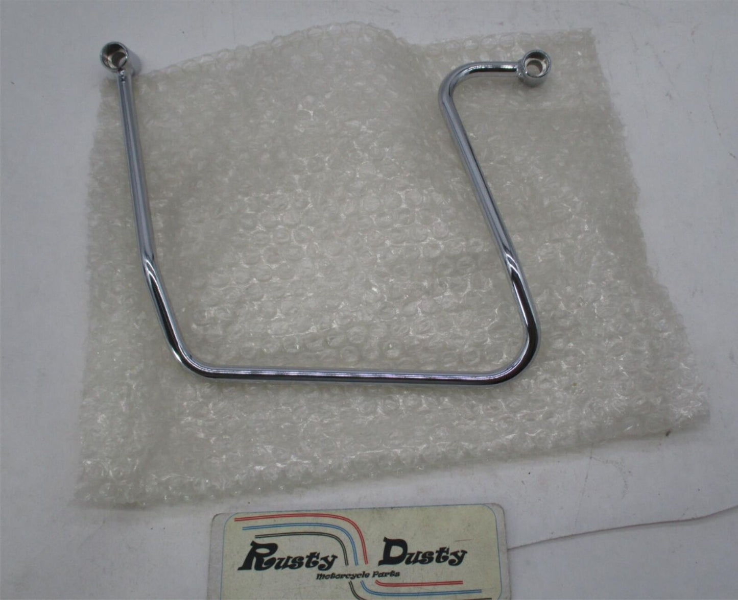 Harley Davidson Chrome Dyna Fat Bob FXD FXDB Single Saddlebag Support Bracket