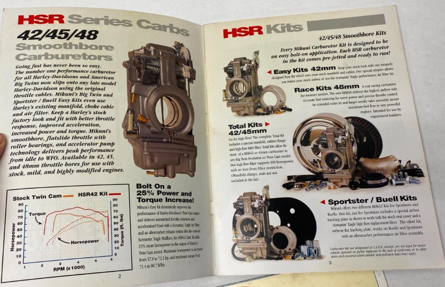 Mikuni Carb Carburetors Products Catalog Brochure 2003