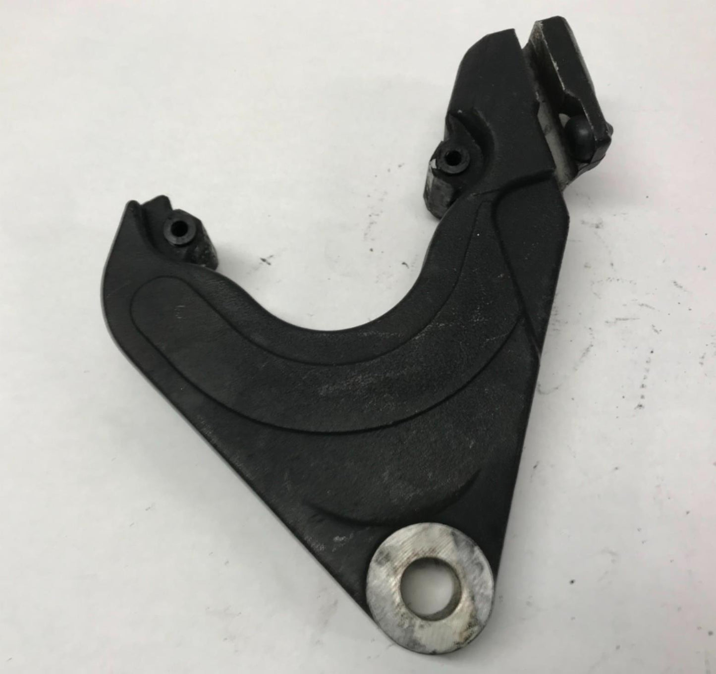 Harley Black Rear Brake Caliper Girling Mounting Bracket 91-99 Softail