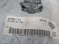 Harley Davidson Genuine NOS 17x3 Rim Seal Kit 44753-11