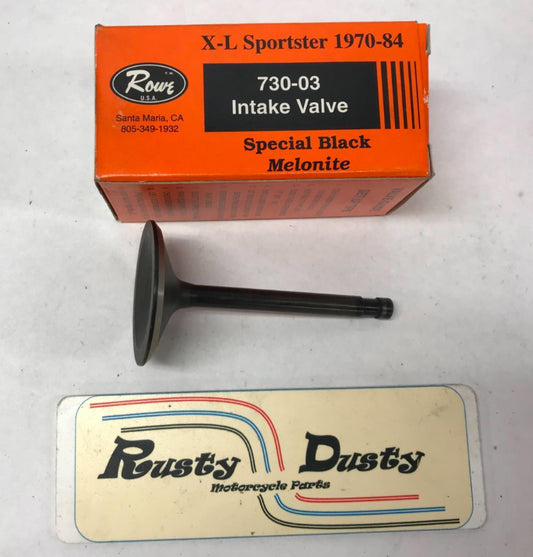 Rowe XL Harley Sportster 1970-84 730-03 Intake Valve Special Black Melonite