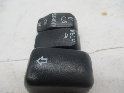 Lot of 3 Harley Davidson Handlebar Switch Assembly Buttons Black