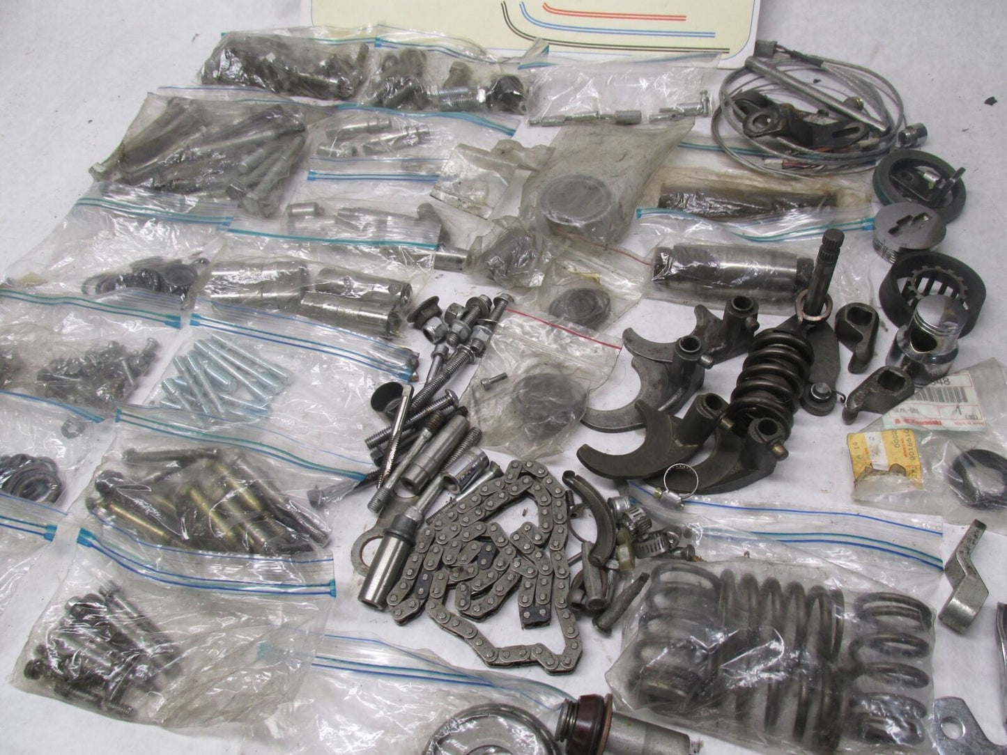 Huge 18+ Pound Mixed Harley Builders Machinist Lot Engine Transmission Parts #2