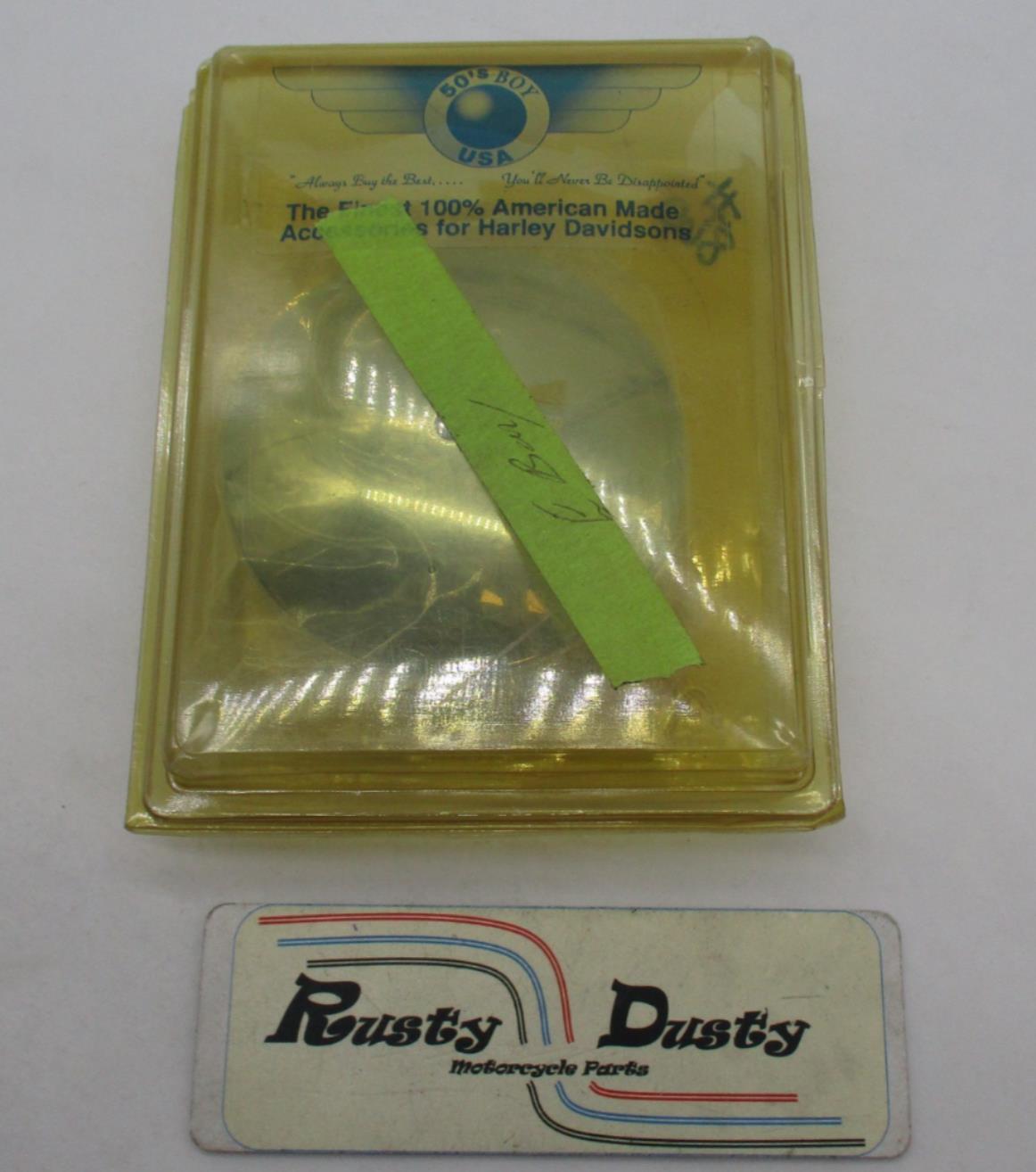 Custom Chrome Speedometer Handlebar Aluminum Billet Cup Mount 36405