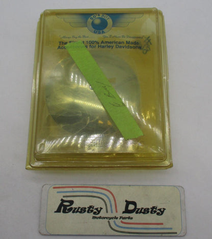 Custom Chrome Speedometer Handlebar Aluminum Billet Cup Mount 36405