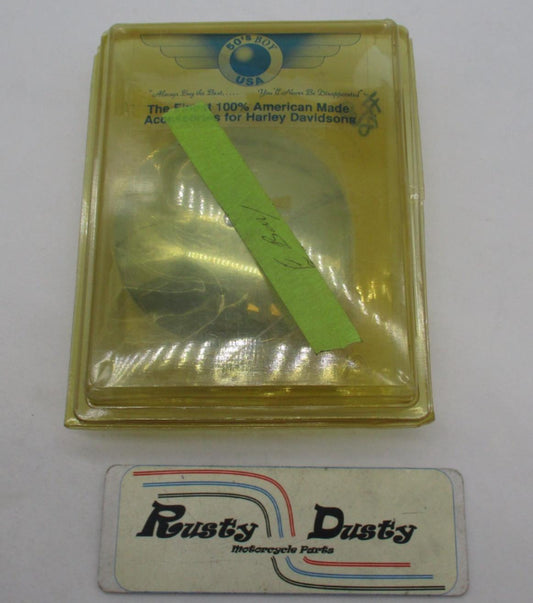 Custom Chrome Speedometer Handlebar Aluminum Billet Cup Mount 36405