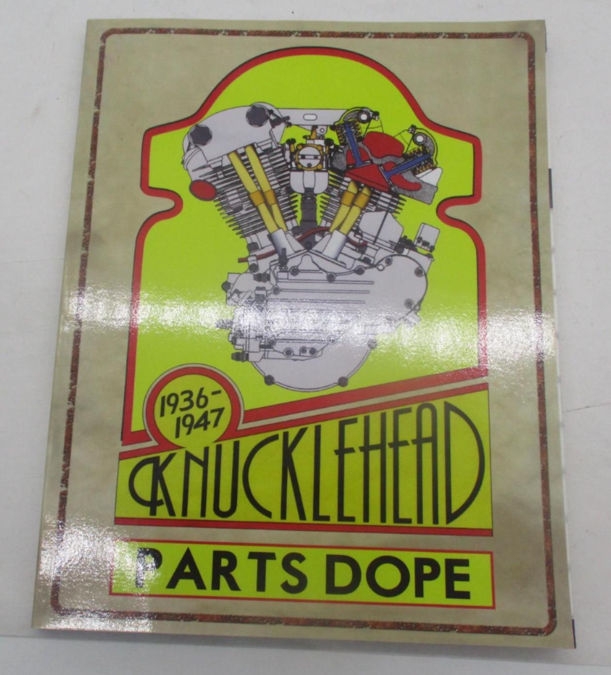 V-Twin 48-1331 Harley Davidson Knucklehead Parts Dope Reference Guide 1936-1947