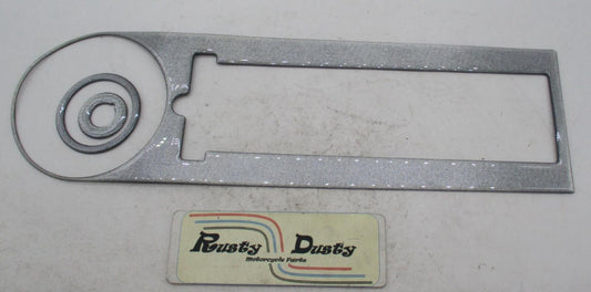 Harley Davidson 94-07 FLHR Road King Silver Dashinator Gas Fuel Tank Dash insert