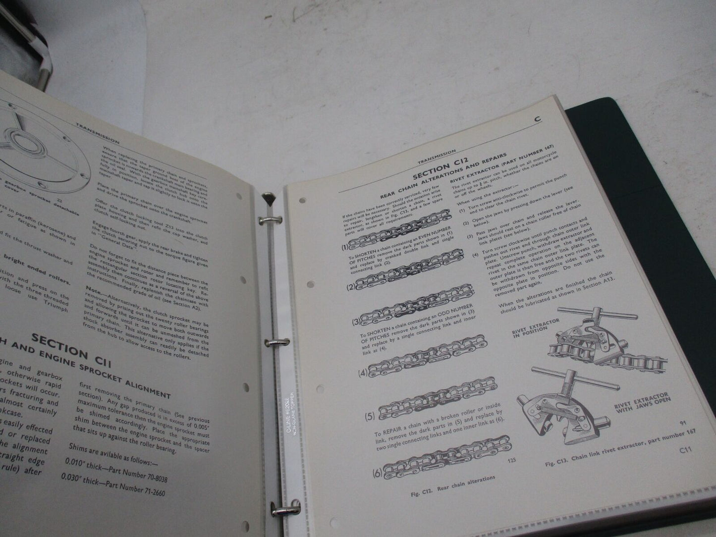 Triumph Factory 1972 650 Twin Cylinder Workshop Service Maintenance Manual