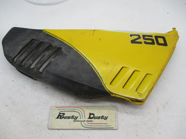 Vintage Motorcycle Enduro Trials 250 Side Cover Right Side