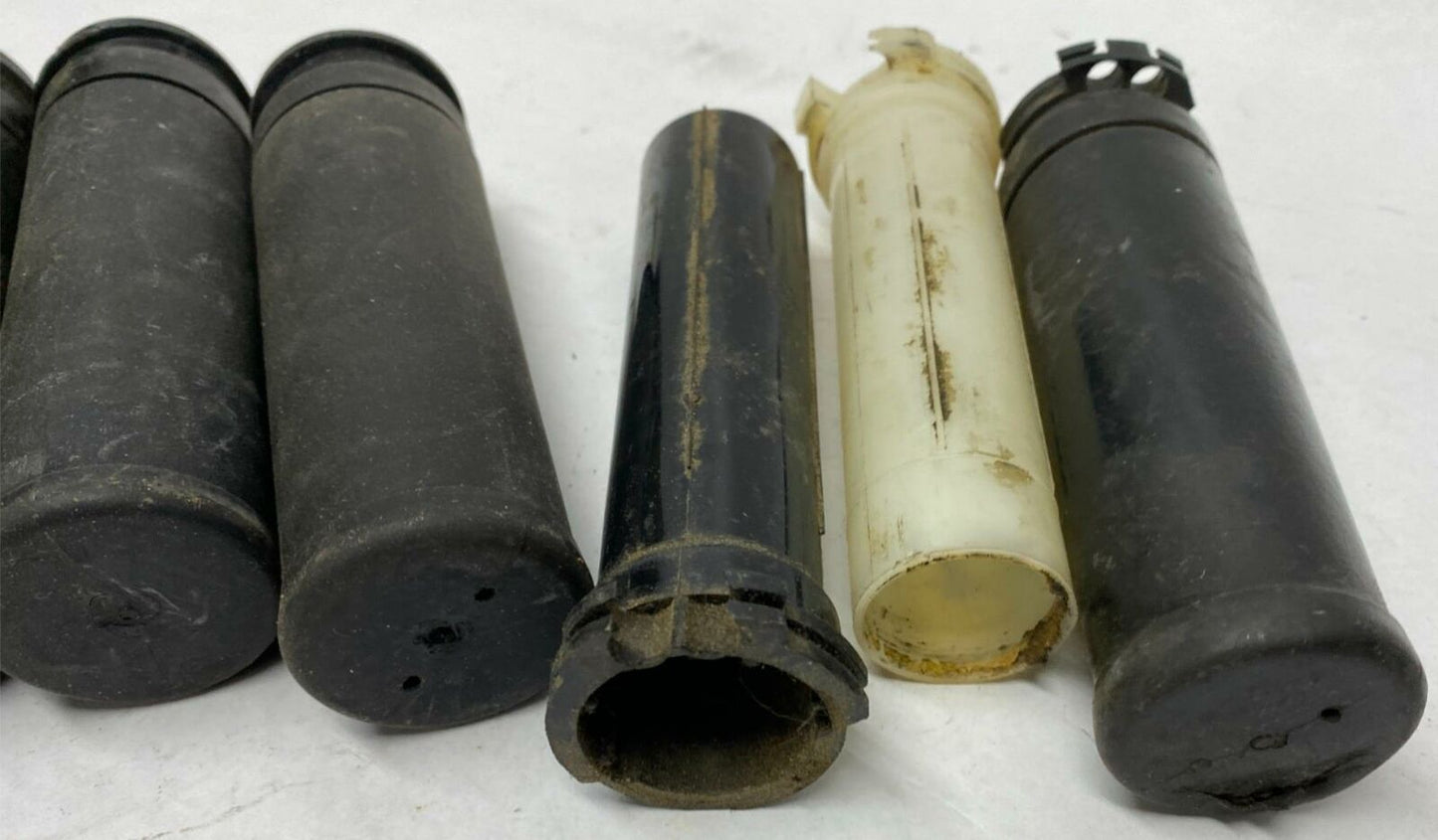 Large Lot of Stock OEM Harley Davidson Handlebar Grips Throttle Tubes