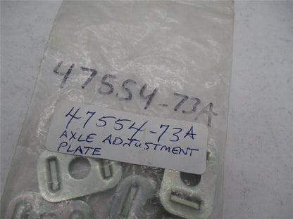 Lot of 5 Harley Davidson Genuine NOS Rear Axle Adjustment Plates 47554-73A