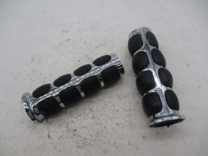 Harley Davidson Pair of Rubber Slotted Handlebar Grips