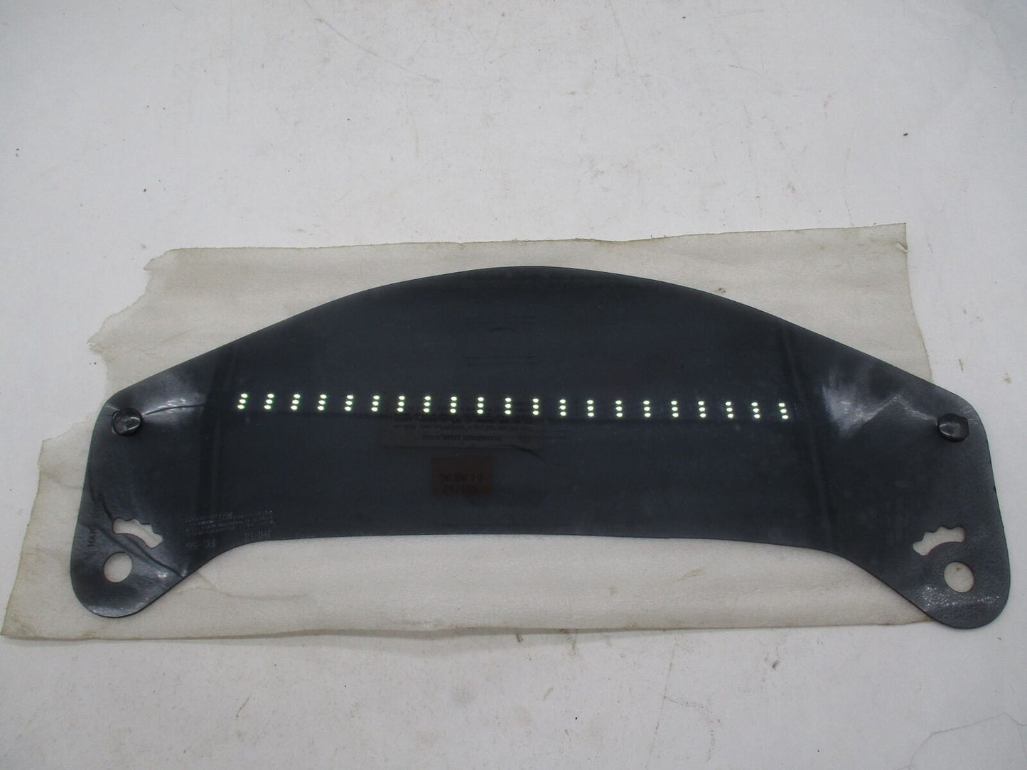 Vintage Motorcycle Smoked Helmet Visor Shield Flat JHI-12 FC-56