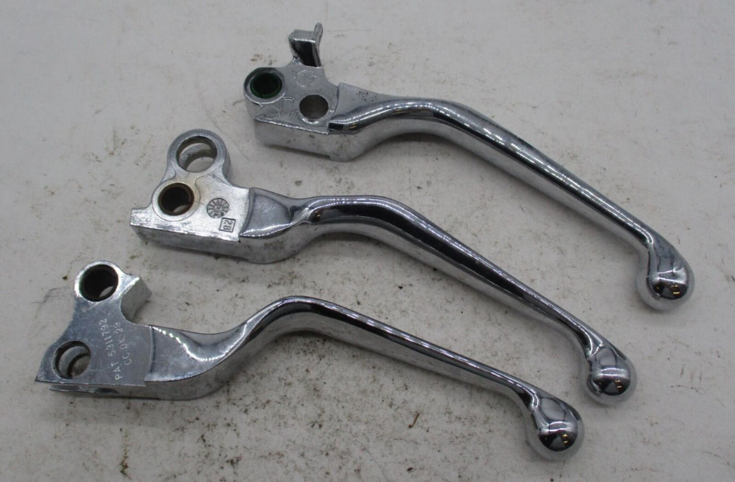 Harley Davidson Mixed Lot of Chrome / Polished Hand Control Brake Clutch Levers